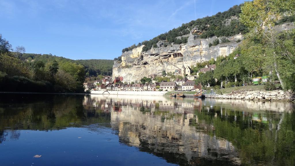 Terre D'Histoire - Baignade - Canoe - Piste Cyclable A 100 M Castelnaud La Chapelle Bagian luar foto