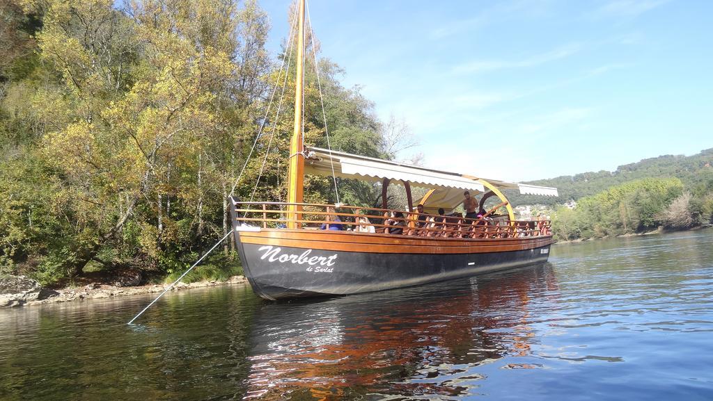 Terre D'Histoire - Baignade - Canoe - Piste Cyclable A 100 M Castelnaud La Chapelle Bagian luar foto