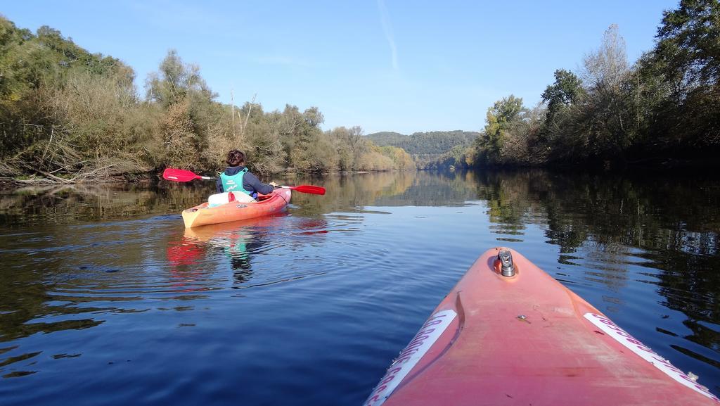 Terre D'Histoire - Baignade - Canoe - Piste Cyclable A 100 M Castelnaud La Chapelle Bagian luar foto